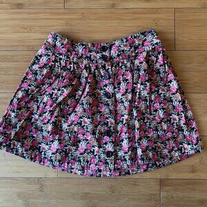 Vintage Forever 21 Flower Skirt
